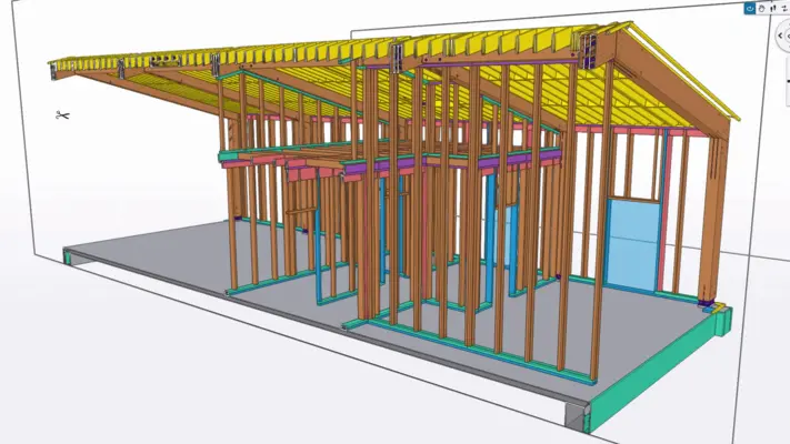 Image from Narva Care Home Complex gallery. Timber Structure building.